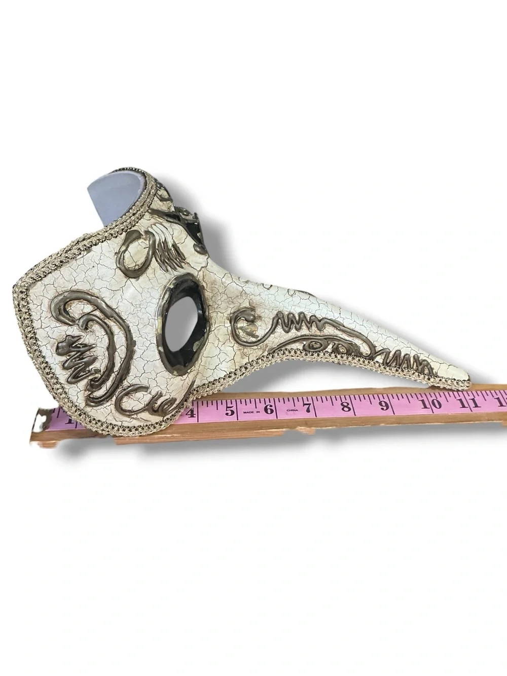 Long-Nosed Venetian Style Masquerade Mask